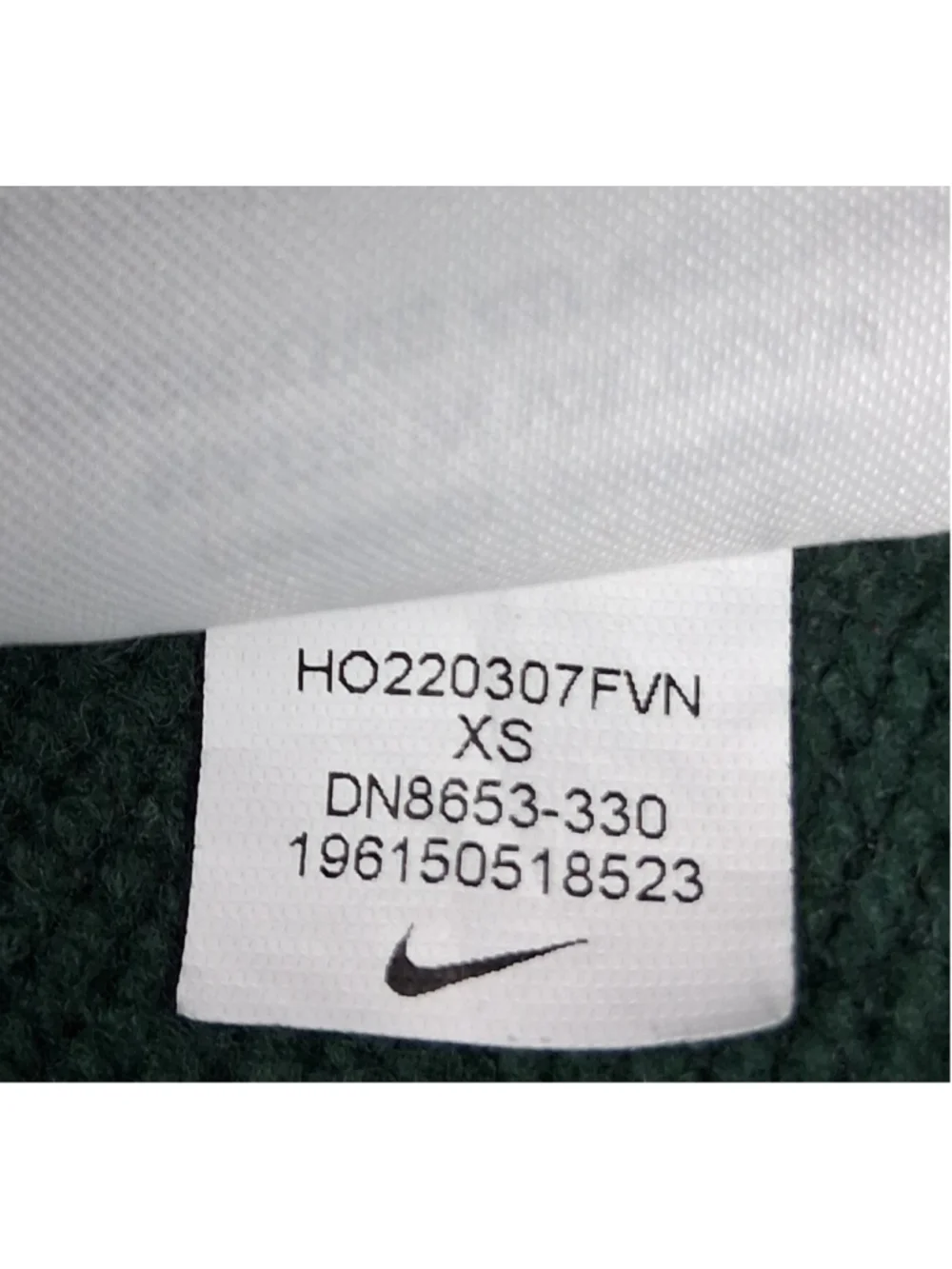 2022 Nike Boston Celtics City Edition Fleece Men's XS NBA Hoodie DN8653-330